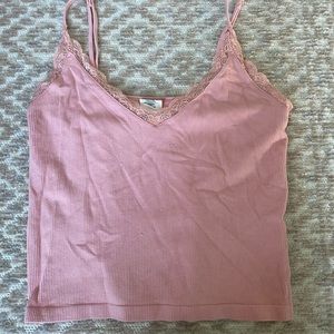 C’est Moi Pink Bamboo Tank Top